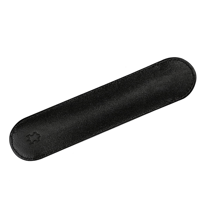 Personalised Engraved Parker Jotter Black Ballpoint Pen Gift Boxed with a Classy Genuine Leather Pen Slip