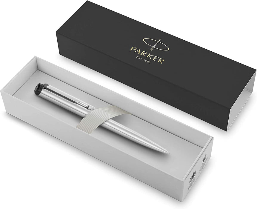 Personalised Engraved Silver Parker Vector Ballpoint Pen in Parker Gift Box