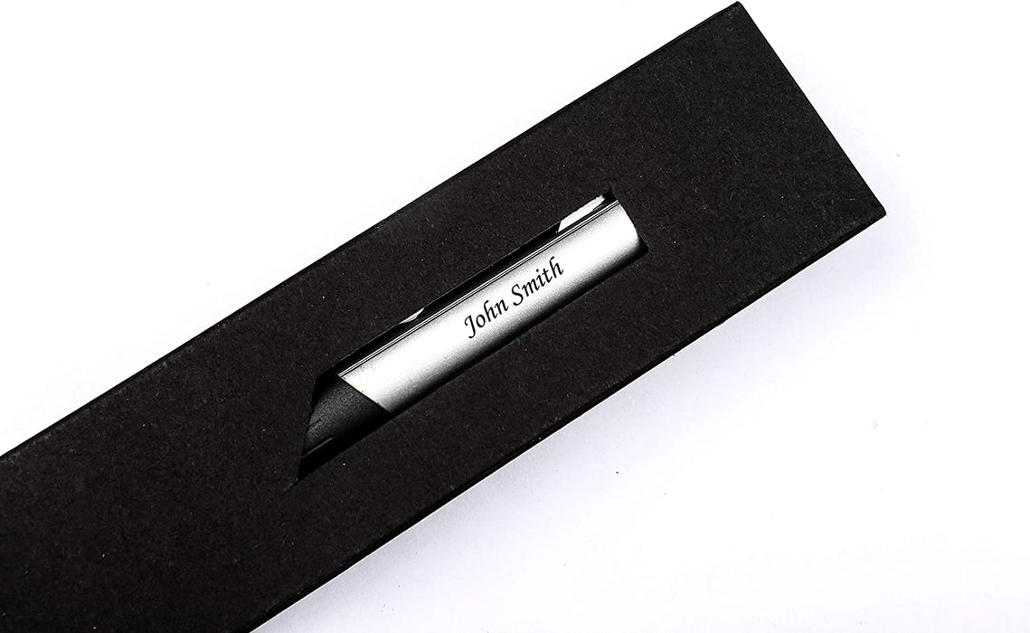 Personalised Engraved Textured Ballpen in 4 Colours with Presentation Box