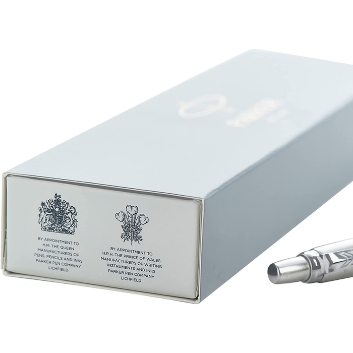 Personalised Engraved Parker Jotter Black Ballpoint Pen Gift Boxed with a Classy Genuine Leather Pen Slip