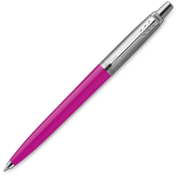 Personalised Engraved Parker Jotter Pink Ballpoint Pen in Engraved Parker Gift Box