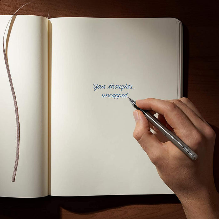 Personalised Silver Parker Jotter Ballpen and Fountain Pen with Choice of Luxury Gift Boxes